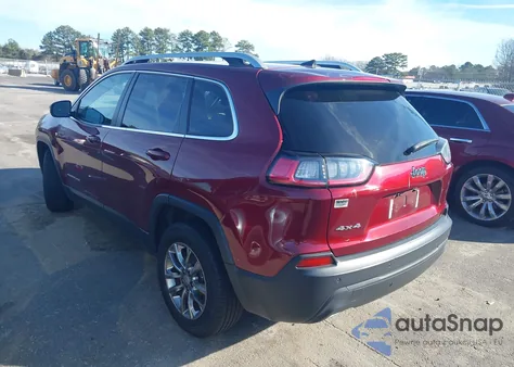 2020 Jeep Cherokee Latitude Lux 4X4 from USA, damaged, VIN 1C4PJMLX0LD635860